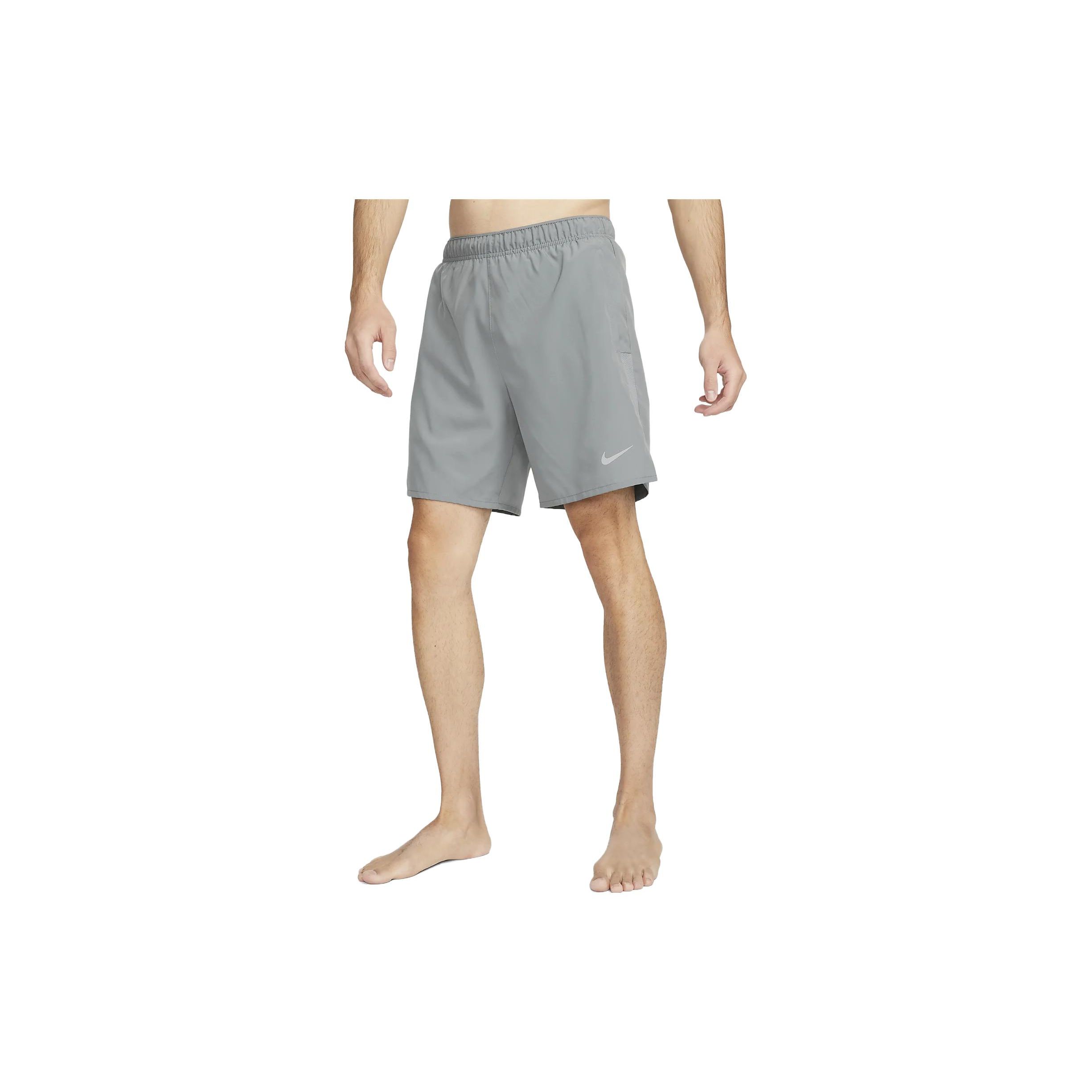 

Nike Dri-Fit Solid Color Logo High-Waisted Drawstring Track Shorts Men Bottoms Light-Gray DV9360-084 L