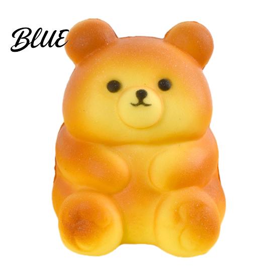 Fake Food Stress Reliever Simulated Toy Slow Rebound Bread Design Relief Kids Realistic Texture Color Soft Silicone Decompression Desktop Ornament