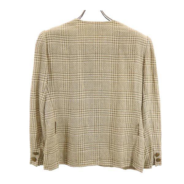 Givenchy Linen Linen No Color Jacket 15 Beige Women Used