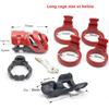 New Design Plastic  Male Cock Lock 4 Rings Chastity Anti-off Device Cage CB6000 Bondage Restraints SM Sex Toy for Men