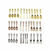 12Pcs/Set 1:12 Dollhouse Miniature Accessories Fork Knife Soup Spoon Tableware Simulation Kitchen Food Furniture Toys
