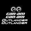 Classic for CAN-AM TEAM Outlander Maverick LOGO BRP STICKER DECAL EMBLEM Sunscreen Waterproof Car Stickers  30cm*22cm