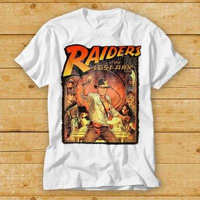 230 Gsm 100% Cotton Raiders Of Lost Ark Indiana Jones Film Movie Super Cool Best Gift Top Tee T Shirt 2273