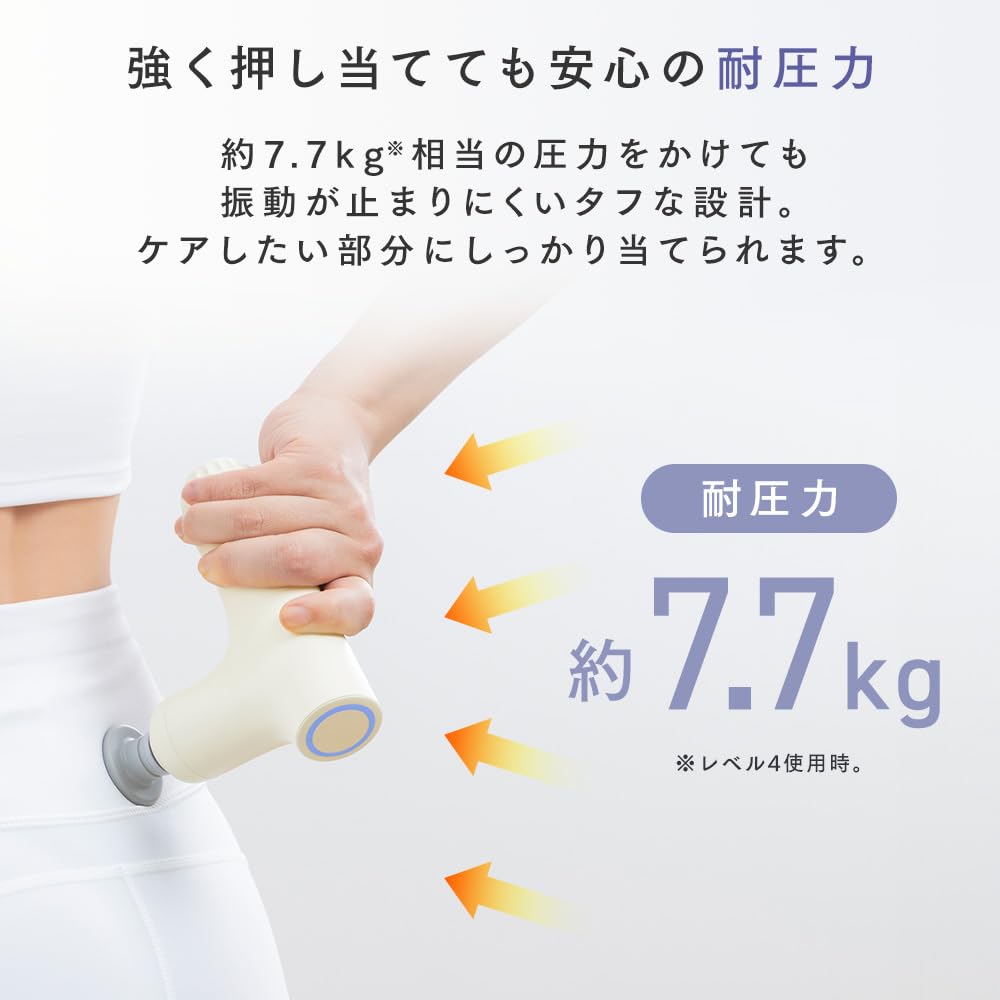[Amazon.co.jp Exclusive] Iris Ohyama MiCOLA Myofascial Release Gun, Back Beauty Care Gun + BCG-AZ02-H, Dark Gray