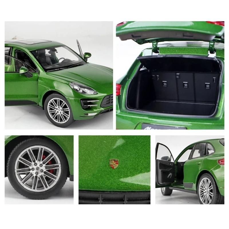 Welly 1/24 פורשה מקאן טורבו רכב שטח סגסוגת רכב דגמי יציקה & כלי רכב צעצוע דגם מכונית מוקטן דגם מכונית צעצוע לילדים