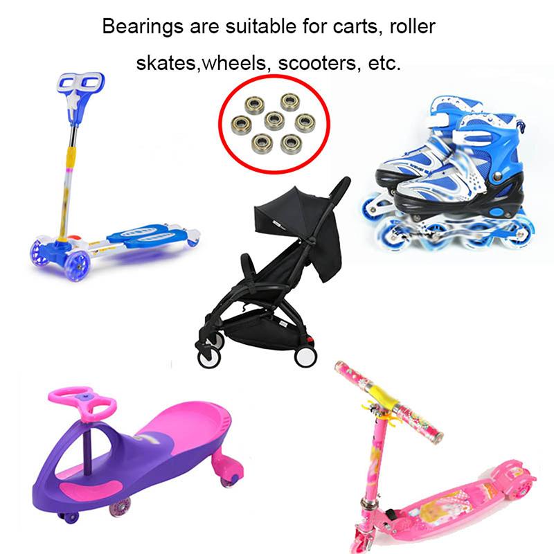 10Pcs 6900Z Bearing Of Baby Cart Stroller Rolling Bearings Baby Accessories 10X22X6Mm For Stroller Roller Skates Scooters