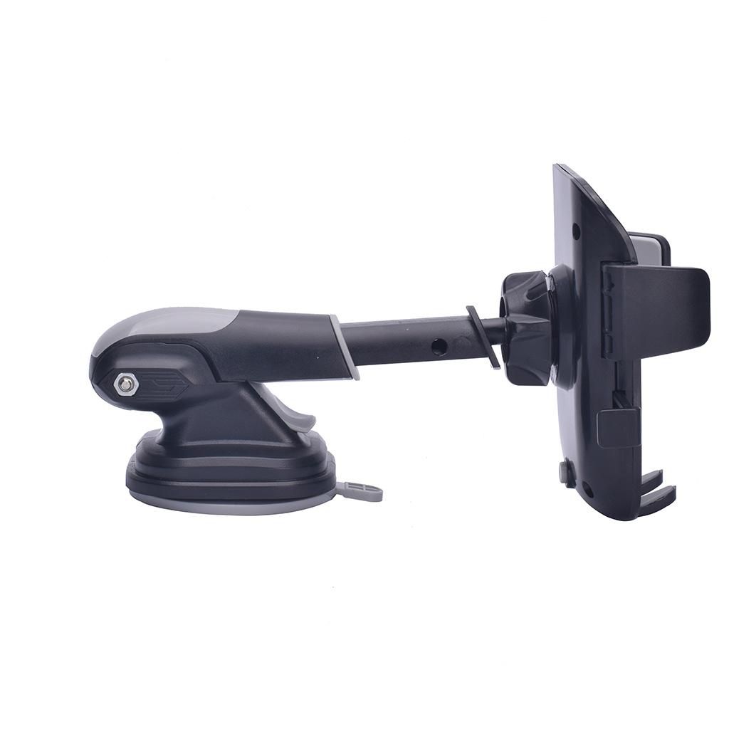 Car Dashboard Windshield Telescopic Long Arm Mobile Phone Holder Rotatable Suction Cup Bracket