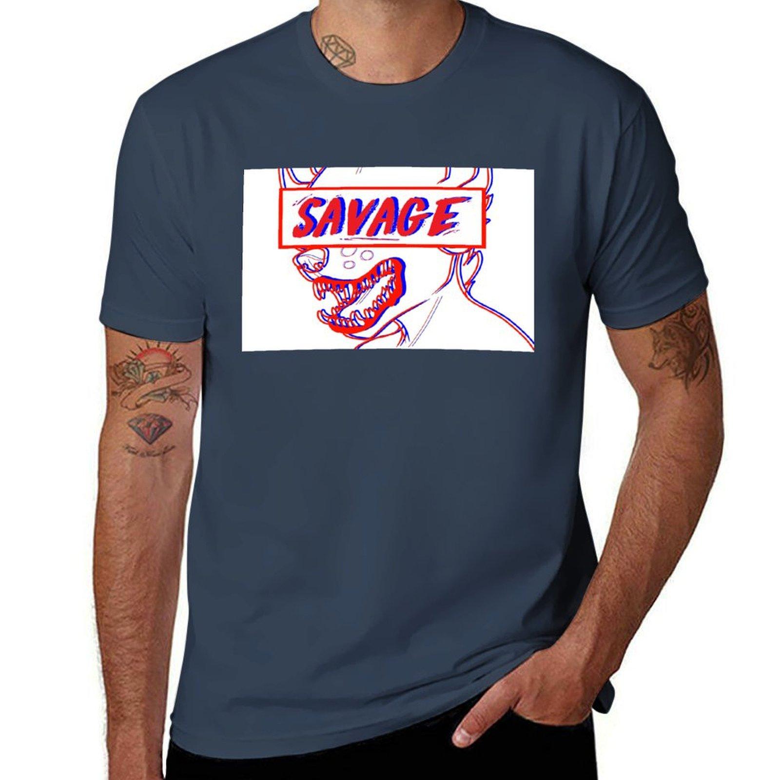 Savage Tshirt Minimal Art Print Tshirt S