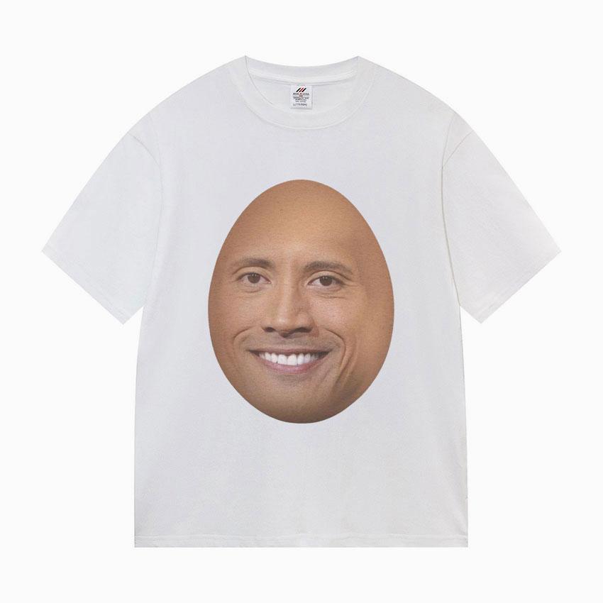 Lustige Dwayne Johnson Schauspieler Meme T-Shirts Unisex O-Ausschnitt Mode Kurzarm T-Shirt Unisex Lässig Baumwolle Hohe Qualität T-Shirt Oberteile