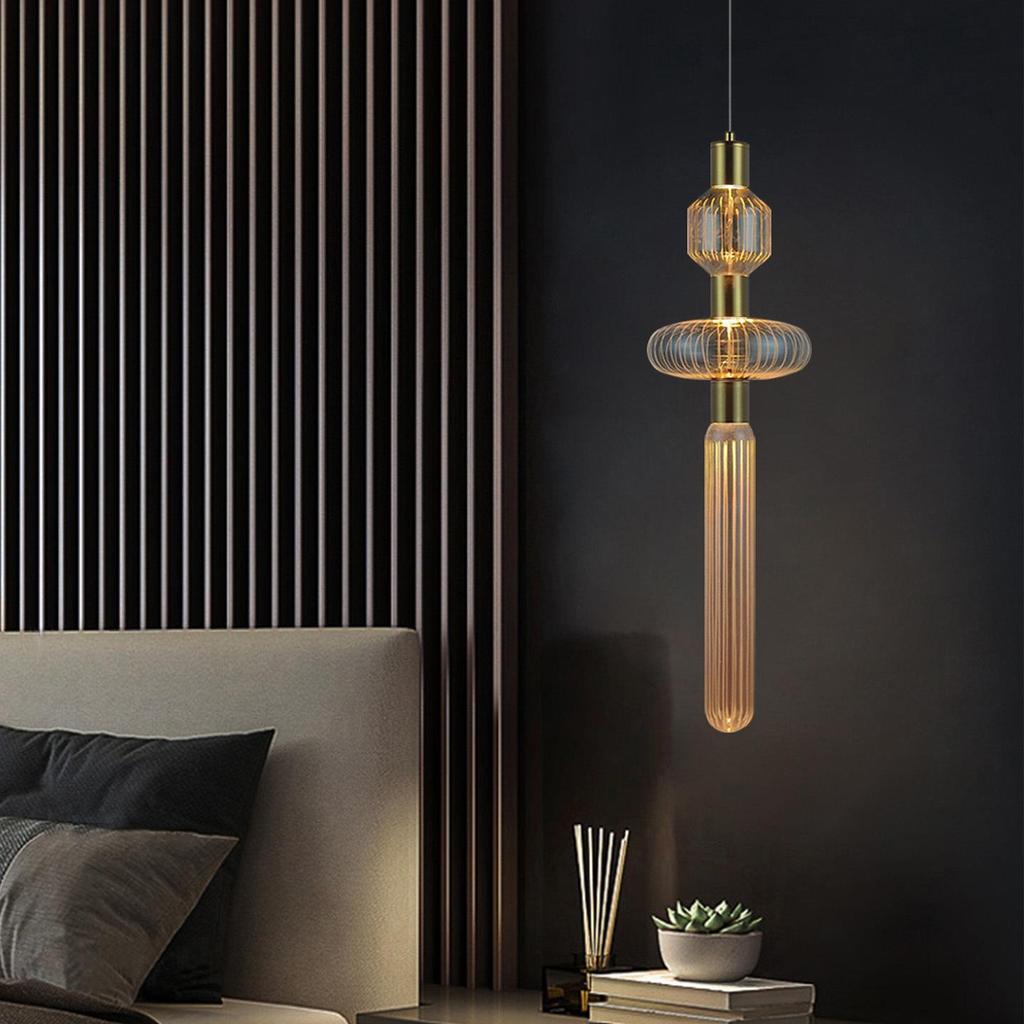 Nordic Modern Luxury Glass Chandelier for Living Room, Staircase, Restaurant, or Hotel