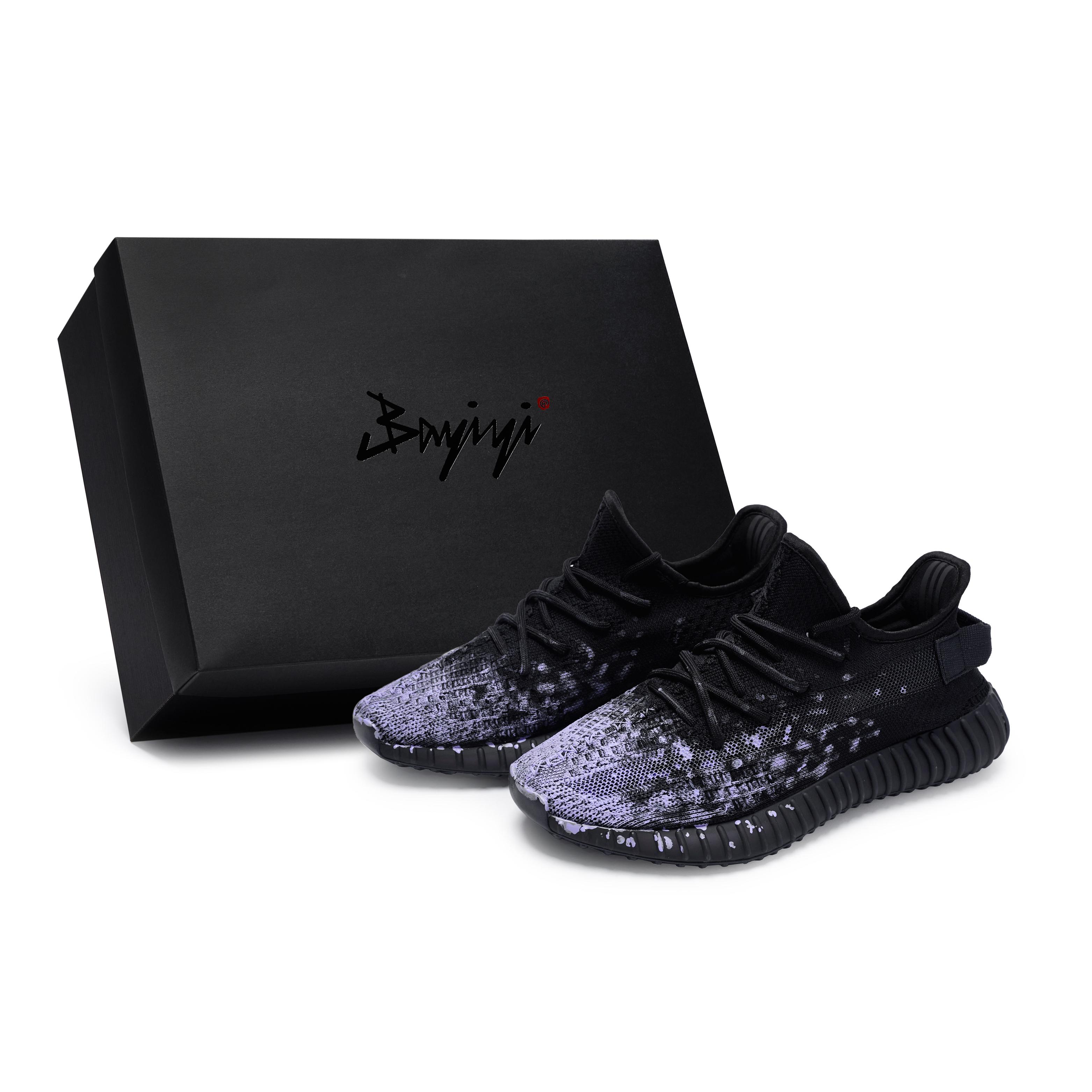 

Adidas Originals Yeezy Boost 350 V2 811 Manufacturing, Dark Ink Purple Bloom, Special Shoe Box Low top Casual Shoes HQ4540(Team80-S-BOX) 42