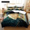 Abstract Van Gogh Oil Painting Duvet Cover Set King Queen Size Comforter Cover For Kids Boys Girls Teens Polyester Bedclothes
