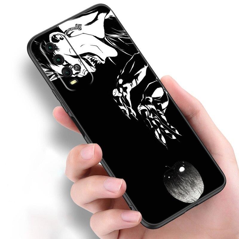 Anime Manga Death Note Ryuk Silikon Handyhülle Für Xiaomi Redmi Note 11 10 9 8 Pro 11T 10T 10S 9S 8T 9 9A 9C 9T Schwarze Hülle
