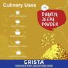 CRISTA Dhaniya Jeera Powder | Coriander & Cumin Mixed Spice Blend | Zero Added Colours, Fillers, Additives| Green Colour | 100 Gms