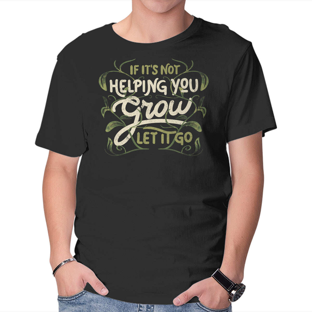 Unisex Crew Neck T-Shirt Let It Go Graphic Short Sleeve Casual Tee XXXL
