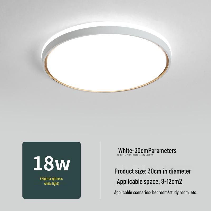 Прямоугольный светодиодный потолочный светильник для гостиной, офиса или спальни - Современный, простой и стильный основной светильник