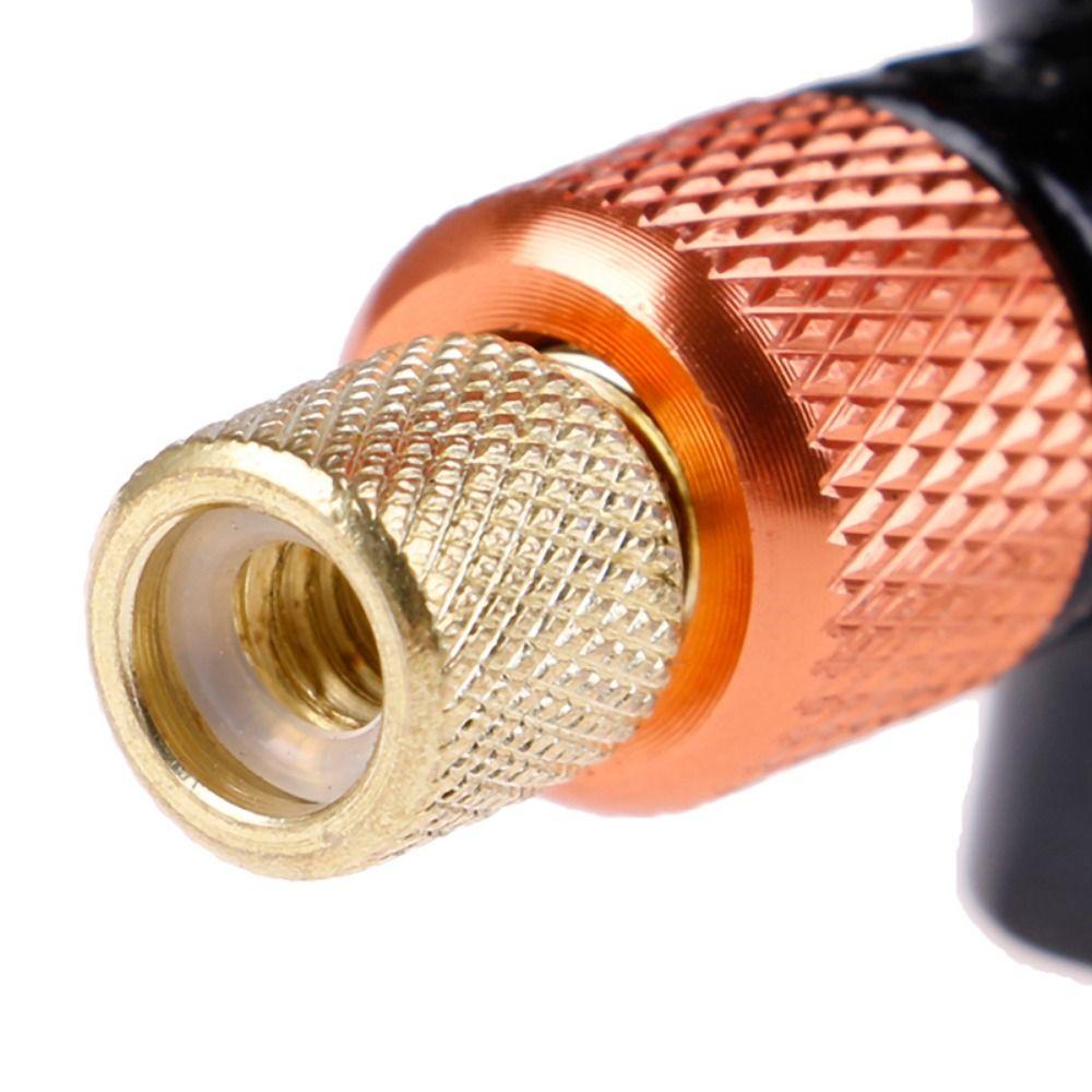 Fahrradzubehör Aufpumpkopf 16g CO2-Kartusche Reifenfüller-Adapter Presta Schrader