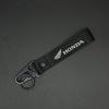 Embroidery Car Logo Key Rings Keyring Keychain For Honda NSS350 CM300 CB500 CB650R CB190 Motorcycle Decoration Accessories FL3