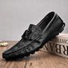 Mens Shoes Leather Male Men's Men Oxfords Dress Shoes for Men Luxury Designer Loafers Flats Men Leather Man Shoes