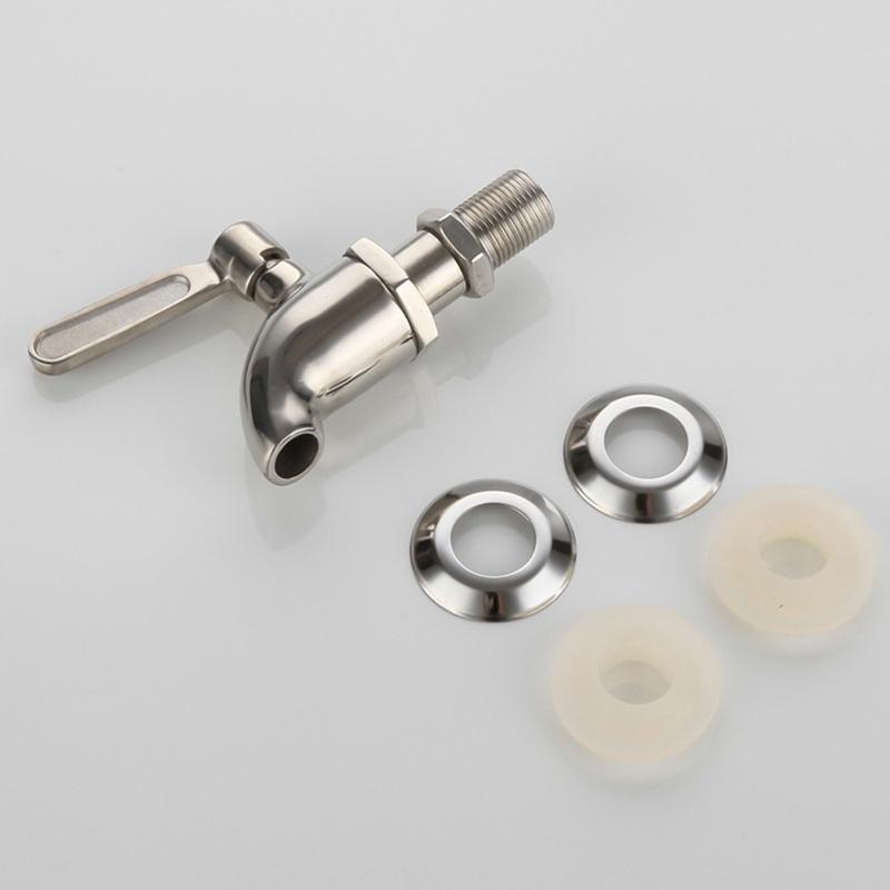 Weinfass-Ventilschalter-Edelstahl-Saftauslauf-Weinventil-Wasserspender-Schalter-Zapfhahn-Bierzapfhahn-Auslaufdicht