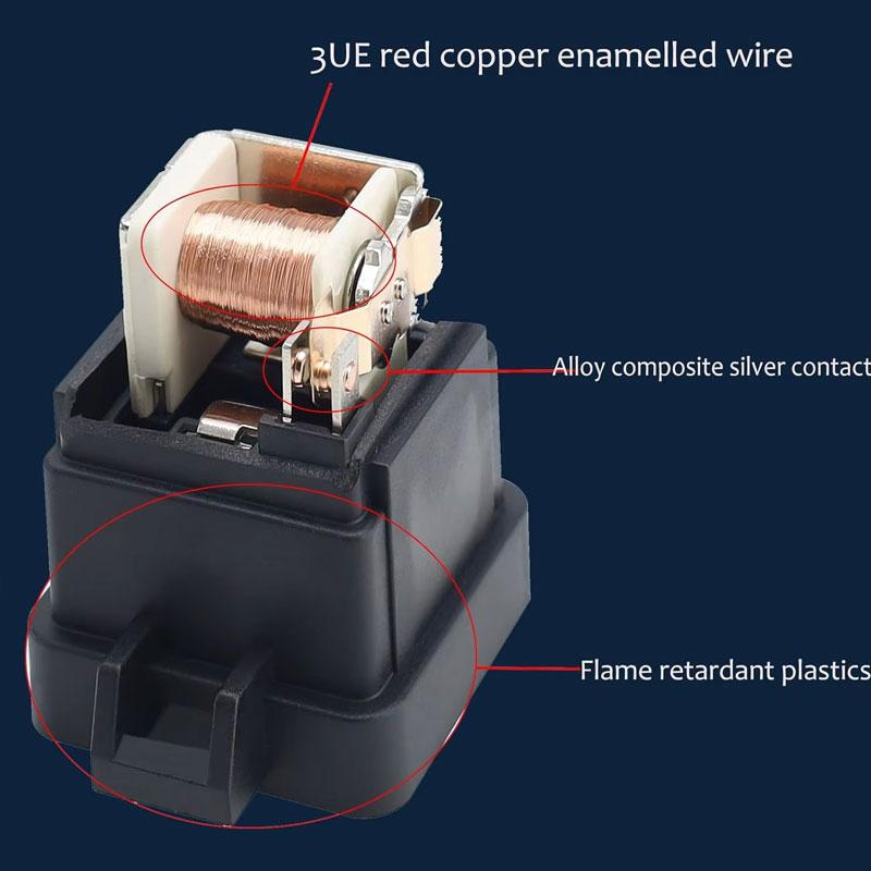 JD2912 40A 12V/24V DC Waterproof Automotive Relay with Harness 4/5 Pin Car Marine Relay Kit High Quality Relays 5
