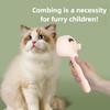 Multifunctional Rechargeable Pet Steam Brush Cat Dog Cleaning Steamy Spray Massage Comb Removal Grooming Brush Release Button