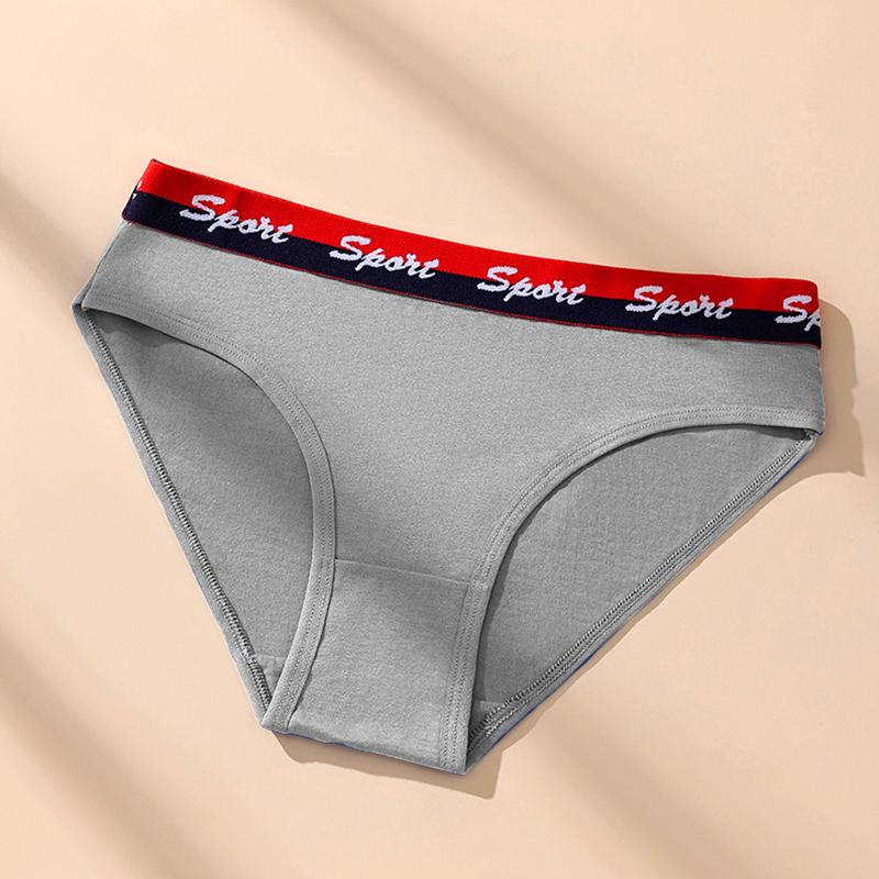 

1 шт. Женские удобные трусики Женские хлопковые трусы Спортивное нижнее белье С низкой посадкой XS