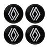 For Renault Clio Laguna 2 Megane 2 3 Duster Logan Captur 4pcs 56/60mm Car Wheel Center Hub Cap Badge Emblem Decal SS1