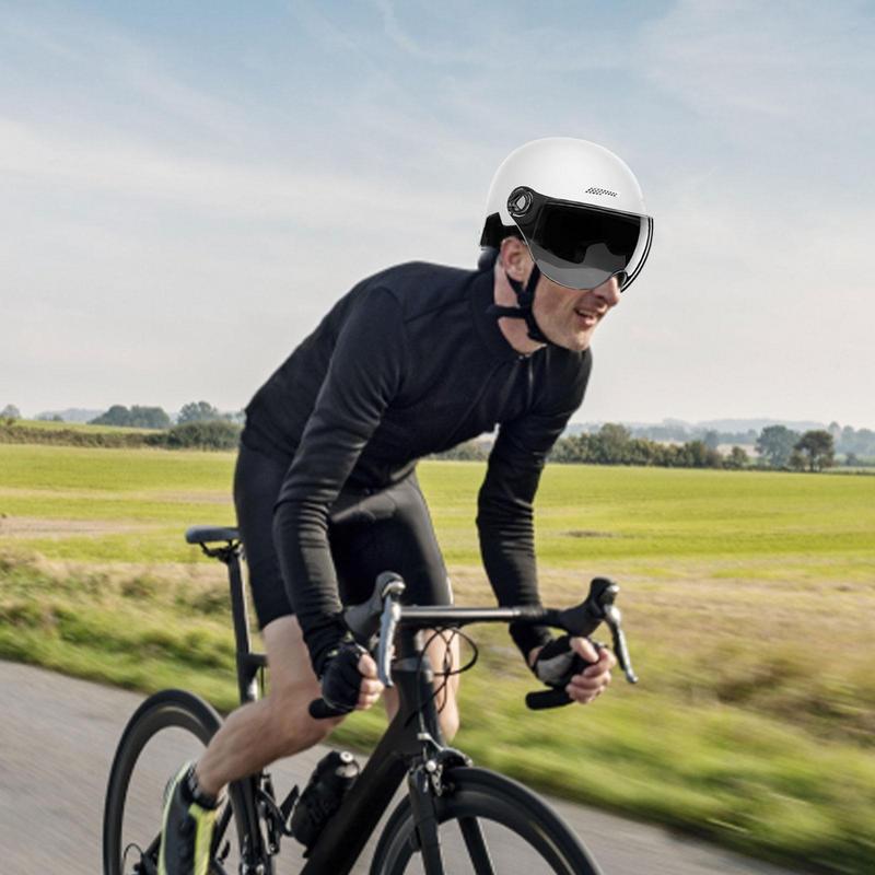 Motorcycle Classic Helmet Retro Scooter Half Helmet Men Women U ltralight Cycling Helmet For M TB Road Bike Bicycle Motorcycle