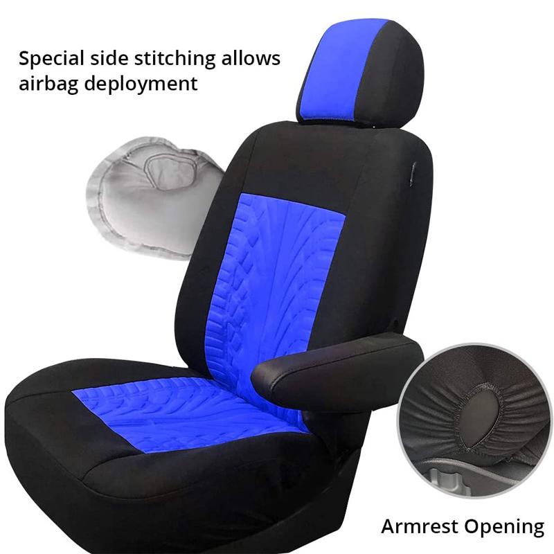 Truck 2+1 Seat Covers Universal Vans Seat Protector For Citroen relay For Ford Transit For Opel Antara For Renault Maste For