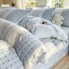 Luxury Lightweight Cotton Bedding Set Dorm Bed Sheets Pillowcases
