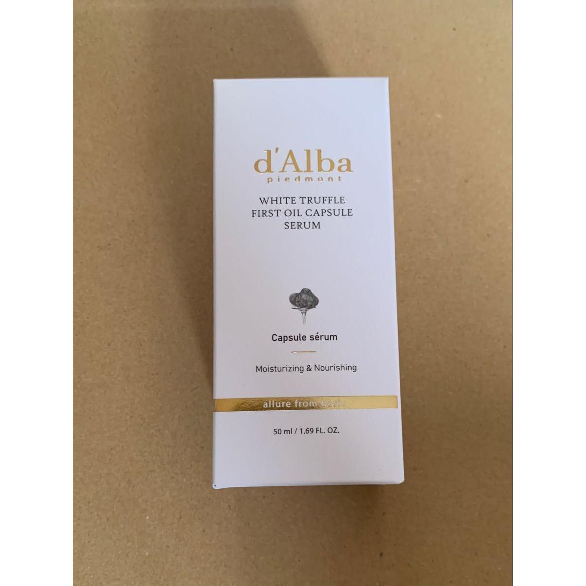 New d Alba White Truffle First Oil Capsule Serum 50ml