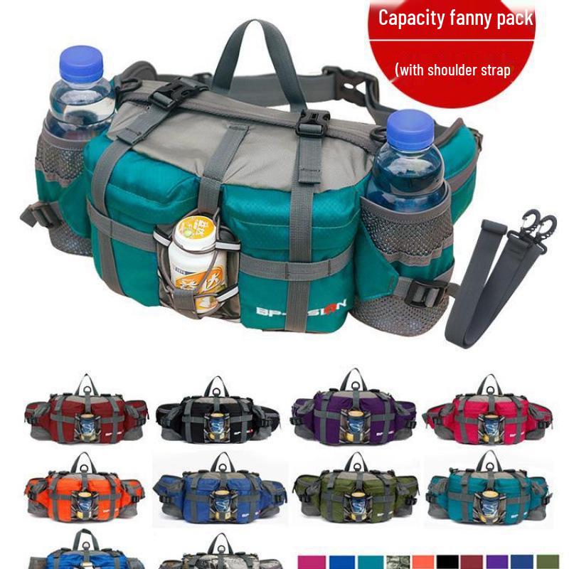 2025 Multifunctional Outdoor Waist Bag for Hiking, Climbing, and Cycling – Unisex Water Bottle Backpack
