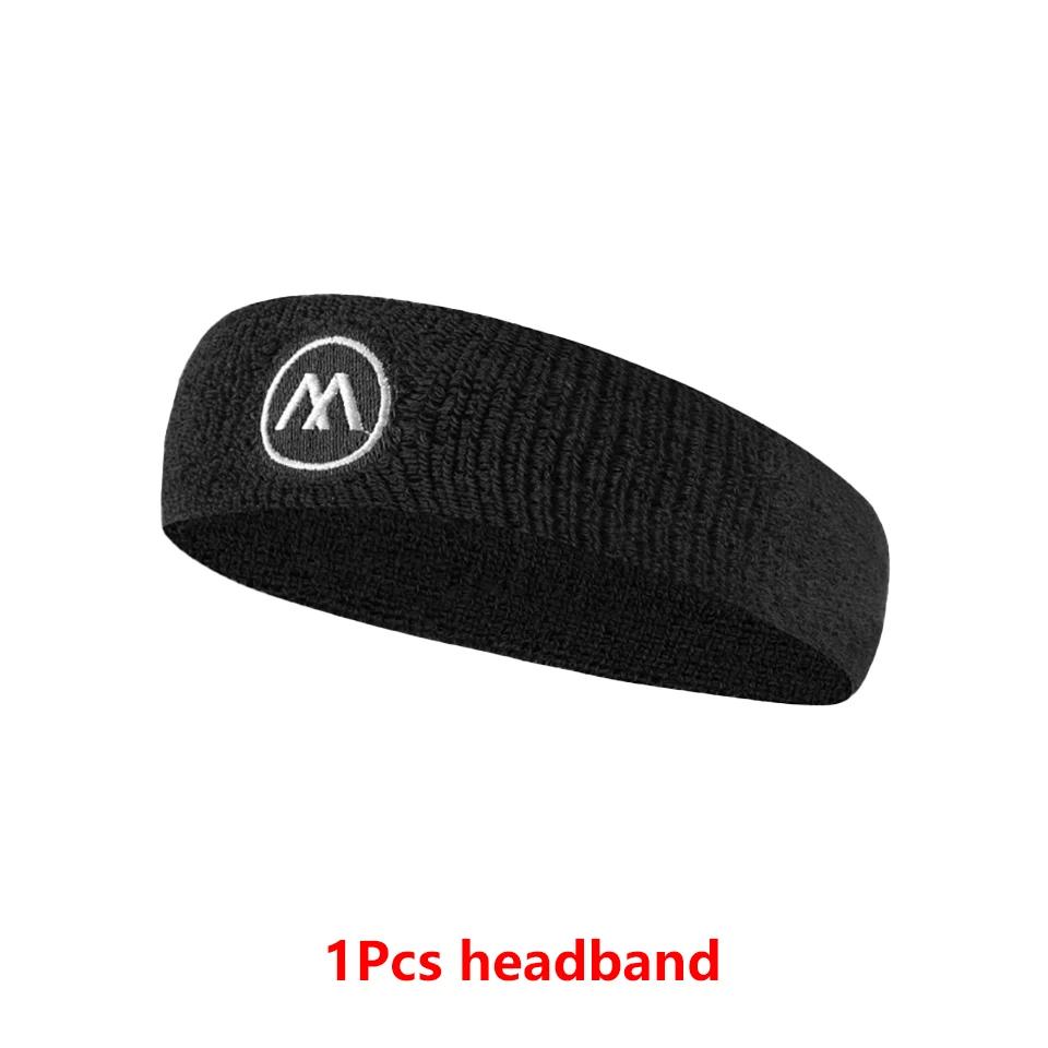 Exercise Headband Wristband Set Gym Sweatband for Men Women Comfortable Yoga Tennis Workout Weight Loss Fitness