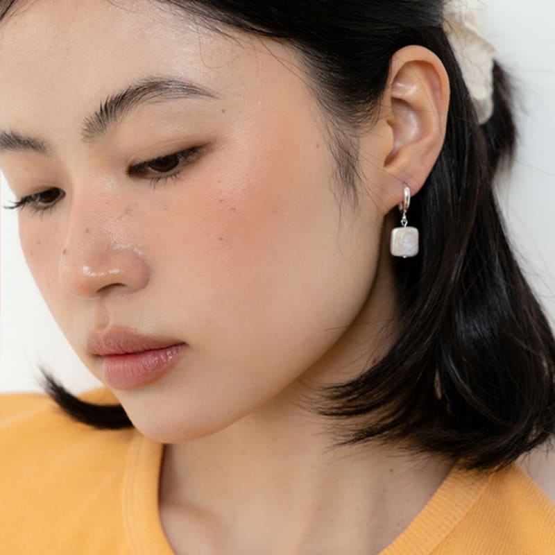 

geegee [silver925] nemo natural pearl earring silver