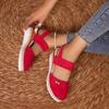 Large Size Sandals for Women, 2025 New Style Wedge Heel Sandals, Fashionable Toe Cap, Thick Sole, Lightweight Sandals