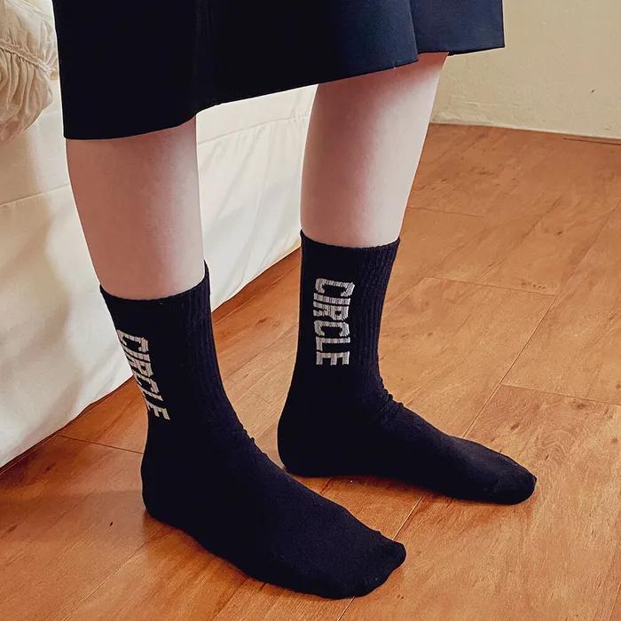 Big Logo Socks | Black