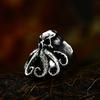 BEIER Edelstahl Antik Mode Herrenringe Totenkopf Oktopus Edelstein Tier Retro Punk Gothic Biker Schmuck Großhandel