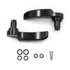 Aluminum Motorcycle Saddle Bag Latch Kit For Harley Davidson Electra Glide Street Glide Road King 14-21 Black Silver