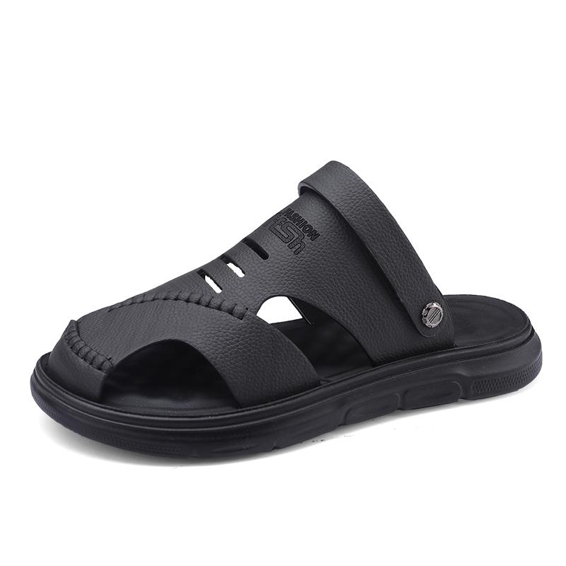 Fashion Summer Men Sandals Open Toe Flat Mens Casual Shoes Outdoor Walking Sandals for Men Beach Shoes sandalias hombre Men slippers