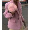 Korean Trendy Trench Coat Autumn and Winter New Trend Thick Warm Women's Suit Coat