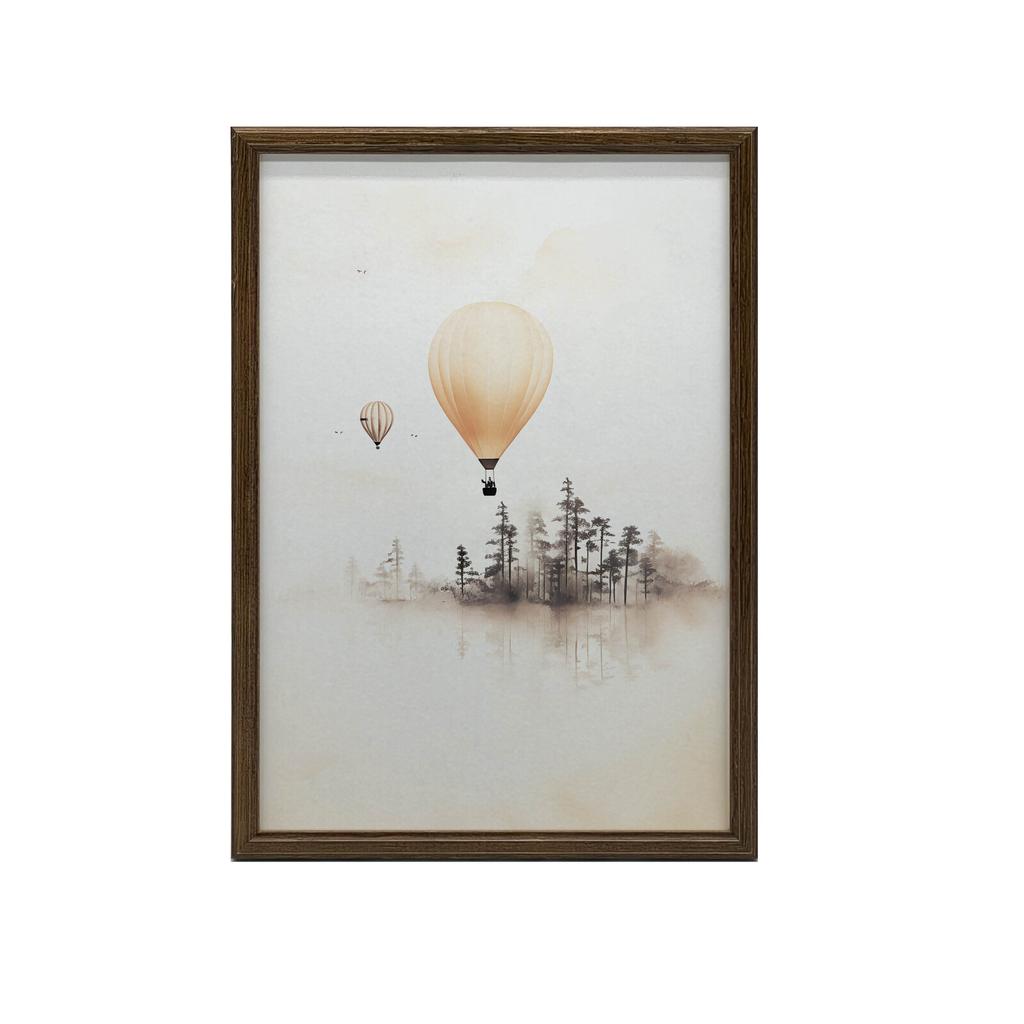Fairytale Flight Fairytale Flight, 30X40 Cm, Gold Aluminum Frame, 230 Gsm Matte Paper