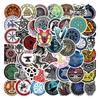 50 Viking Totem Graffiti Stickers Decorate Personalized Suitcase Water Cup Guitar Waterproof DIY