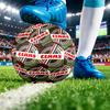 CLAAS Print Standard Size 5 Soccer Ball Durable Shock?Absorbing Ball For Training Match Outdoor Play