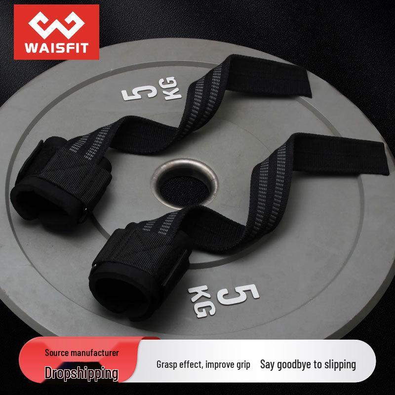 Weightlifting Wrist Wraps: Single-Sided Pull-Up & Deadlift Assist Straps