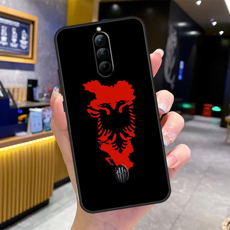 Albania Passport Case For Nubia Red Magic 10 Pro Plus 6 7 Pro 6S 7S 5G 6R RedMagic 9S 8S 8 9 Pro Plus Cover