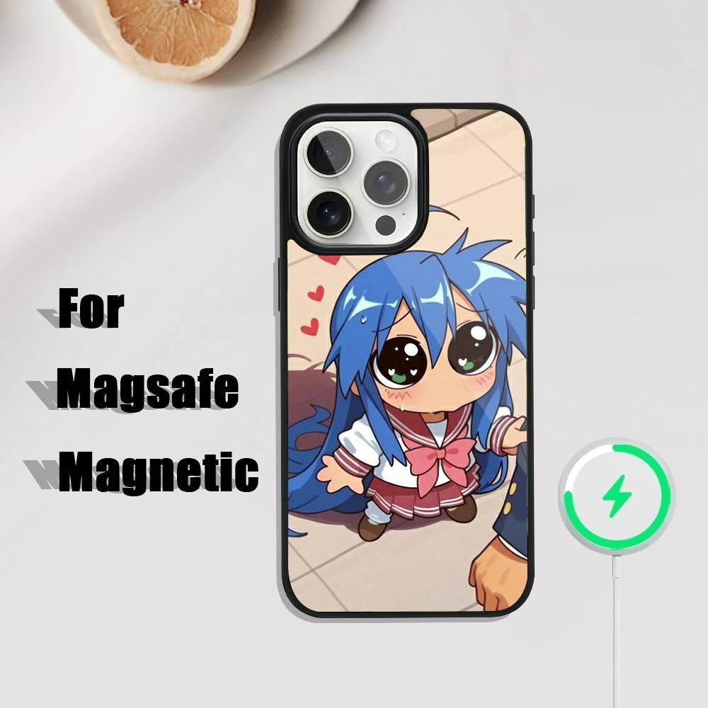 

L-Lucky Star Phone Case For iPhone 17,16,15,14,13,12,11,Pro,Max,Plus,Mini,SE4,E Magnetic Magsafe Wireless Charging iPhone17air