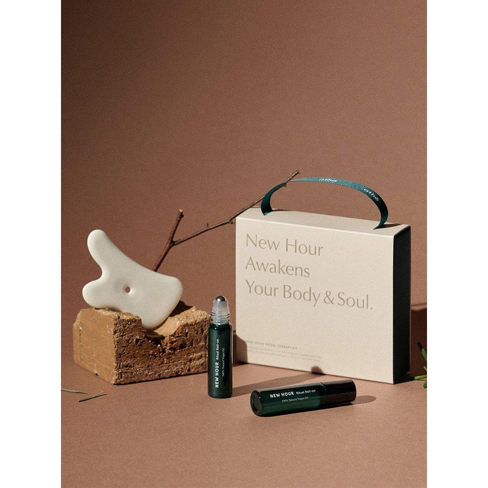 Ate New Hour Ritual Therapy Kit (Roll-on & Massager)