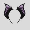 Furry Bat Ears Headband DIY Halloween Hairband Creative Halloween Costume Cosplay Props  Kids