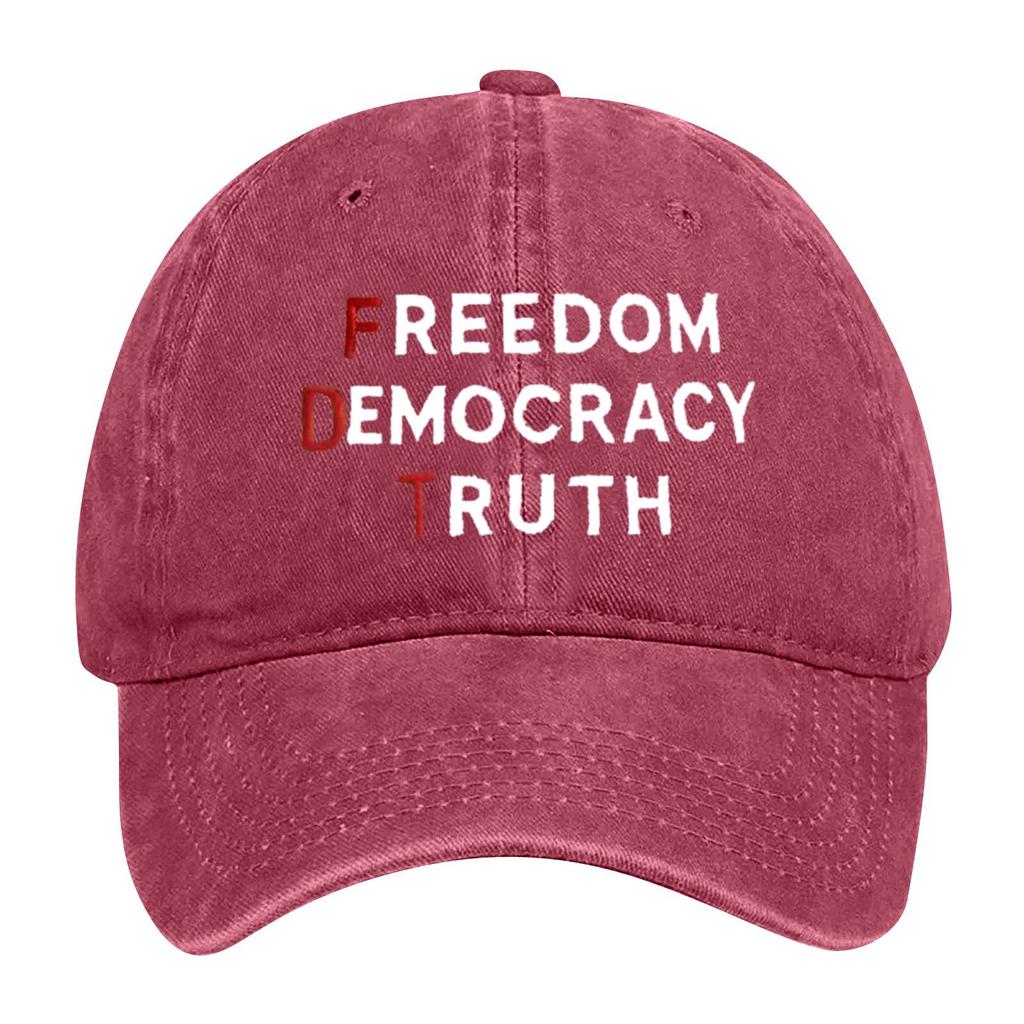 Cap Mens Womens Print Distressed Adjustable Sun Hat Cotton Funny Hats